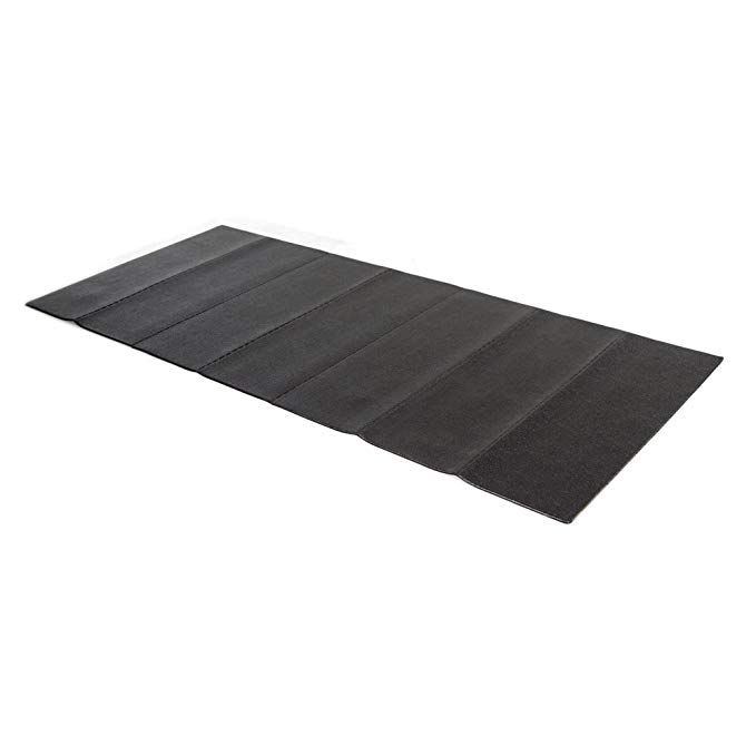 Stamina Fold-to-Fit Exercise Equipment Mat w Non-Slip Pebble Surface