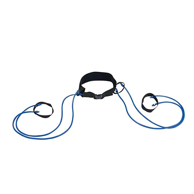 Power Systems Economy Power Jumper Training Kit with Shoulder Harness, Up to 32 Pounds of Resistance, Blue/Black (20158)