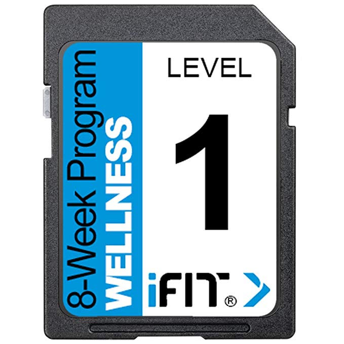 iFIT Exercise Workout SD Card - 8-Week 'Wellness' Program Level 1