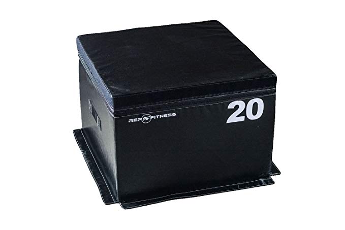 Rep Foam Soft Plyo Box for Plyometric Exercises and Conditioning - 24/20/12/6/4 Sizes – Safer Design