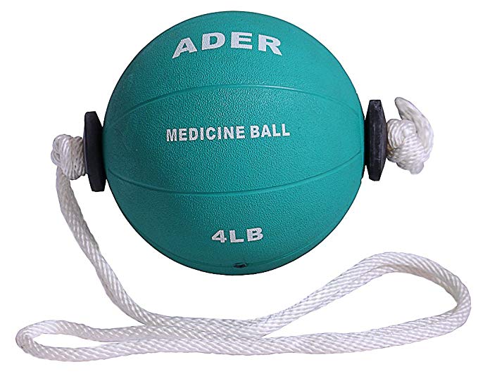 4 lb Power Rope Medicine Ball