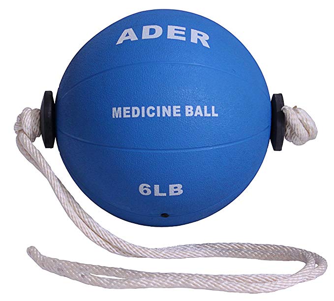 6 Lb Power Rope Medicine Ball