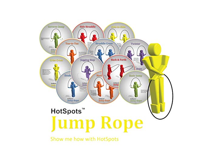 HotSpots Rope Jumping Spots, Set of 12