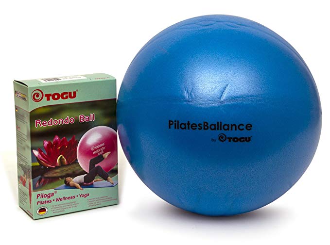Power Pilates Balance Ball 30 cm by TOGU – Great for Posture, Balance, Core, Yoga, Pilates, Barre, Stretching, Physical Therapy and Rehab