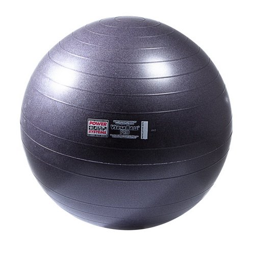 Power Systems VersaBall Pro Stability Ball, 55 Centimeters, Calypso Berry (80111)