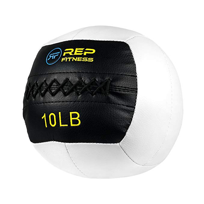 Rep Small Wall Ball for Strength and Conditioning Workouts / 10 inch Soft Medicine Ball