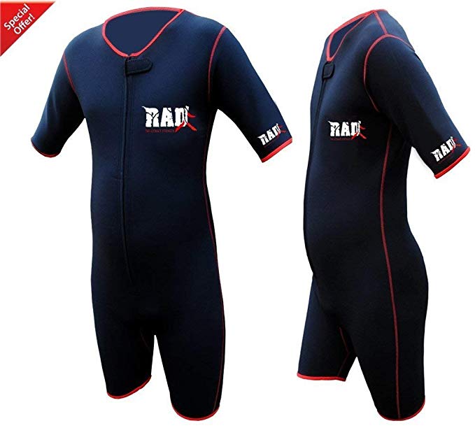 RAD Heavy Duty Sauna Sweat Suit Gym Boxing MMA Weight Loss Slimming Shorts UFC