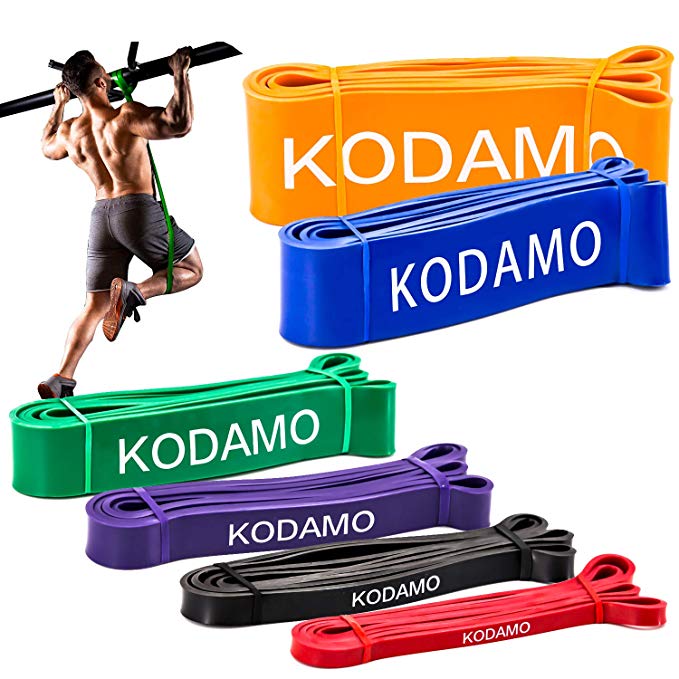 KODAMO Pull-Up Assist Bands- Heavy Duty Resistance Bands, Perfect Body Stretching, Powerlifting, Resistance Training
