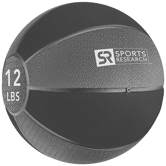 Sports Research Performance Medicine Ball | Helps Develop core Strength & Balance - 5 Different Weight