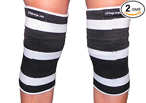 White Crusher 2 Ply Knee or Elbow Sleeves