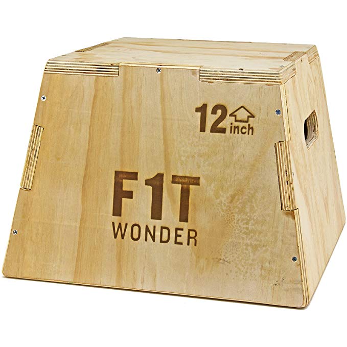 Traditional Wood Plyometric Box / Built or Kit / Jump Training & Conditioning