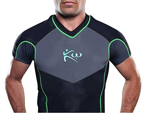 Kutting Weight Mens (cutting weight) neoprene weight loss sauna shirt short sleeve