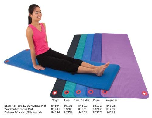 AGM Group EcoWise 3/8 Inch Workout/Fitness Mat