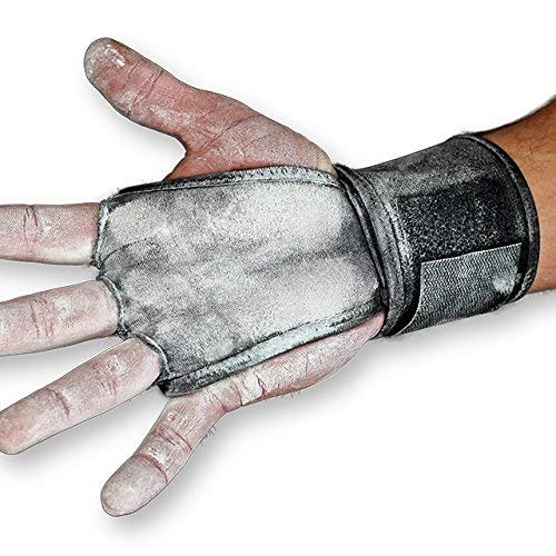 JerkFit WODies Full Palm Protection to Reduce Hand Tearing While Adding Crucial Wrist Support for Weightlifting, Workouts WODs, Cross Training, Fitness and Calisthenics.
