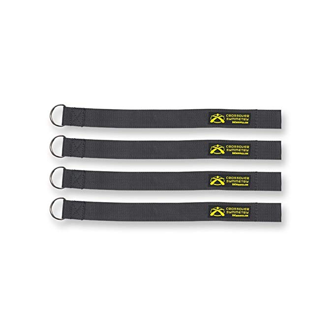 Crossover Symmetry Squat Rack Straps - Compatible with Crossover Cord Shoulder Resistance Bands