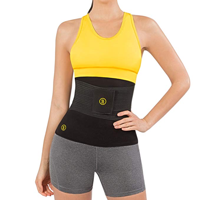 Hot Shapers Hot Belt with Instant Trainer – Slimming Neoprene Body Sweat Waist Trimmer for Weight Loss