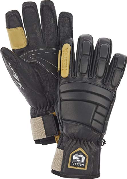 Hestra Waterproof Ski Gloves: Mens and Womens Pro Model Leather Winter Gloves