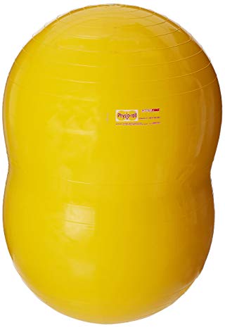 Gymnic Physio-Roll Ball, 22 Inches, Yellow
