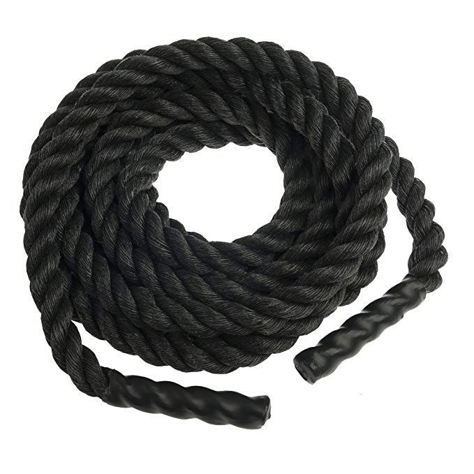 Lifeline Training Rope, 40', Black