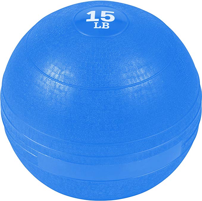 Exercise Slam Medicine Ball-15 Lbs-By Trademark Innovations
