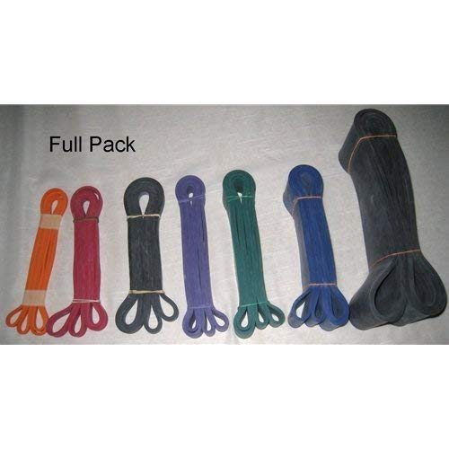 SW Powerlifting Exercise Bands Full Pack 7 Bands