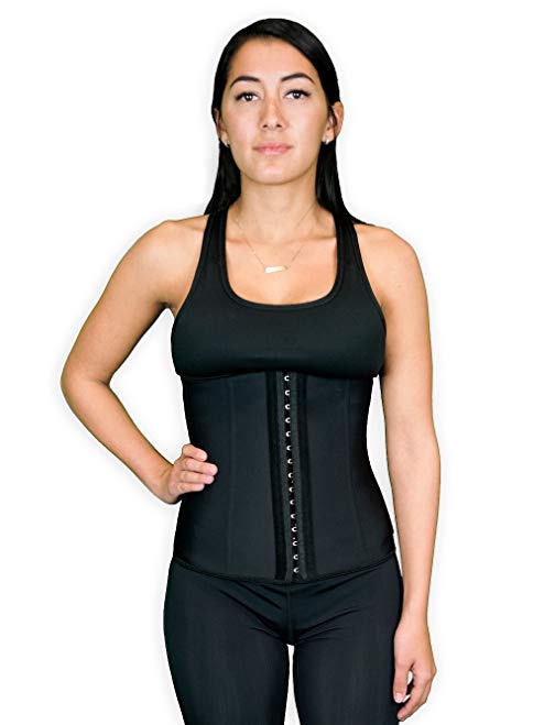 Savvy Curves Waist Trainer Corset for Weight Loss, Body Shaper, Lower Back and Lumbar Support, Best Abdominal Trainer!