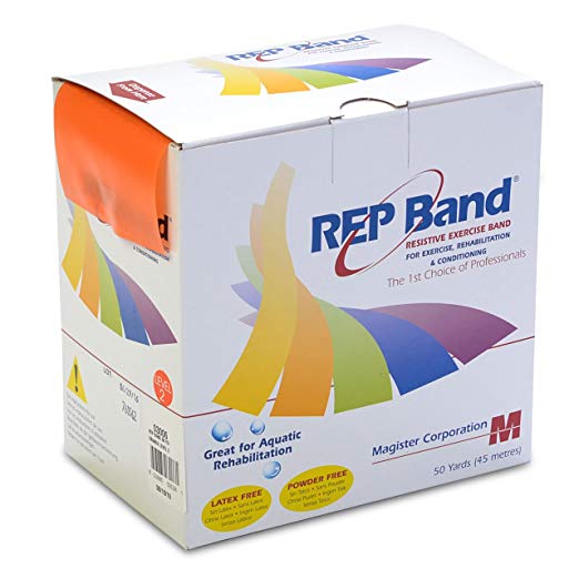 Therapy Best Buys 50 yd REP Band - Orange - Level 2