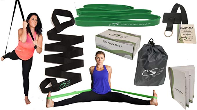 All new Flexx Band combination; Leg Stretcher with Door stop, and Stretchband from 100% Latex, the perfect starter pack. Take your body to the next level of exercise, the ultimate in portable training
