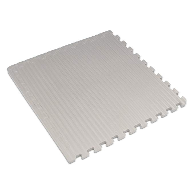 We Sell Mats 100 Sq. Ft. Martial Arts (3/4 Inch Thick, 25 Tiles + Borders) Anti-fatige Interlocking EVA Foam Flooring-each Tile 2' x 2' x 3/4